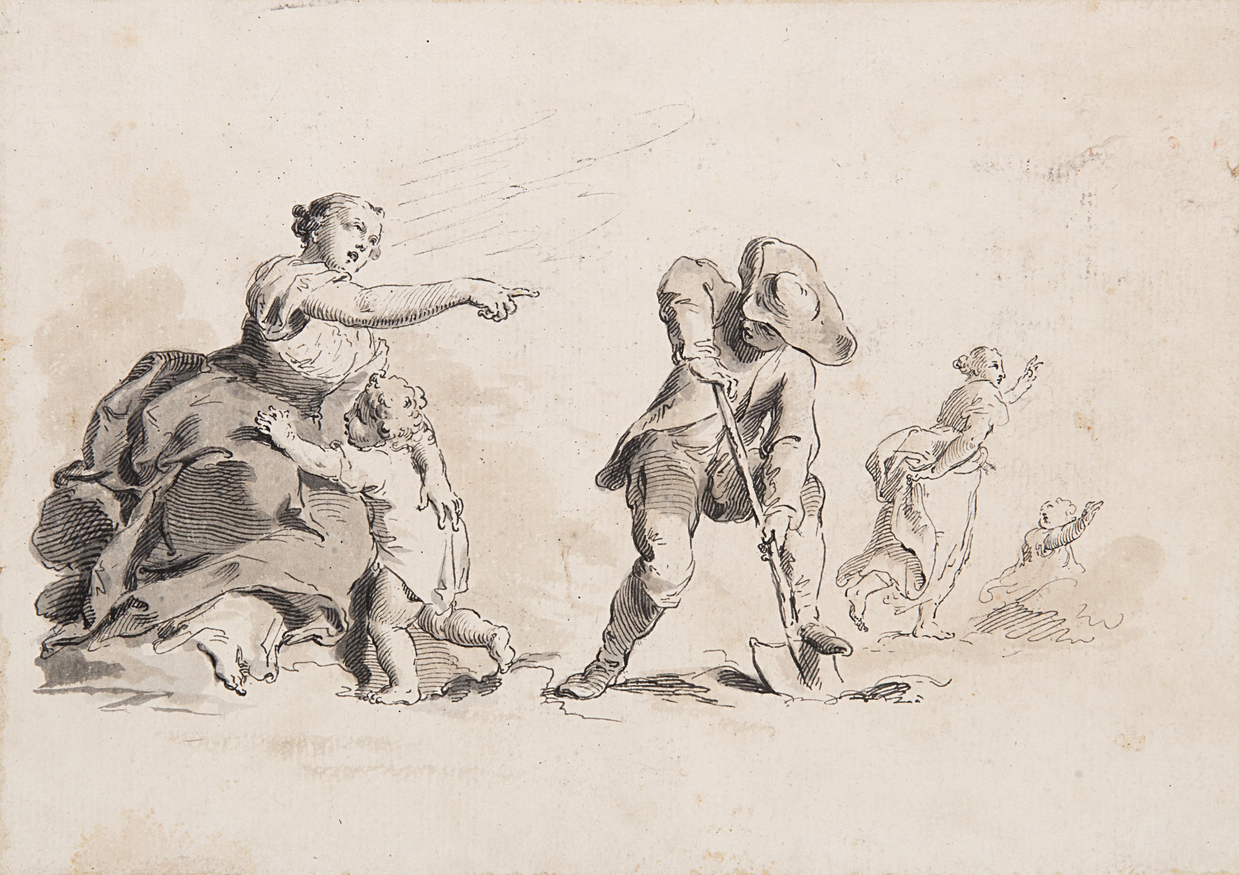 Pietro Antonio Novelli - Scena campestre