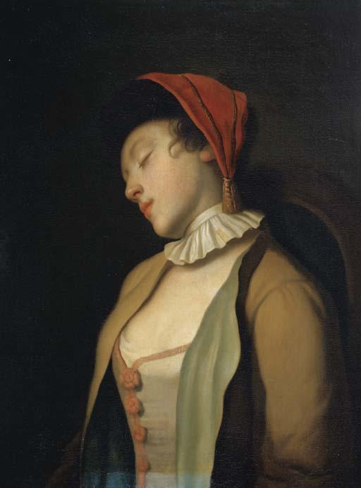 Pietro Antonio Rotari - A Sleeping Young Girl