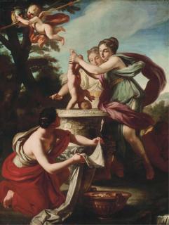 Pietro Antonio Rotari - Thetis Dipping Achilles In The Styx