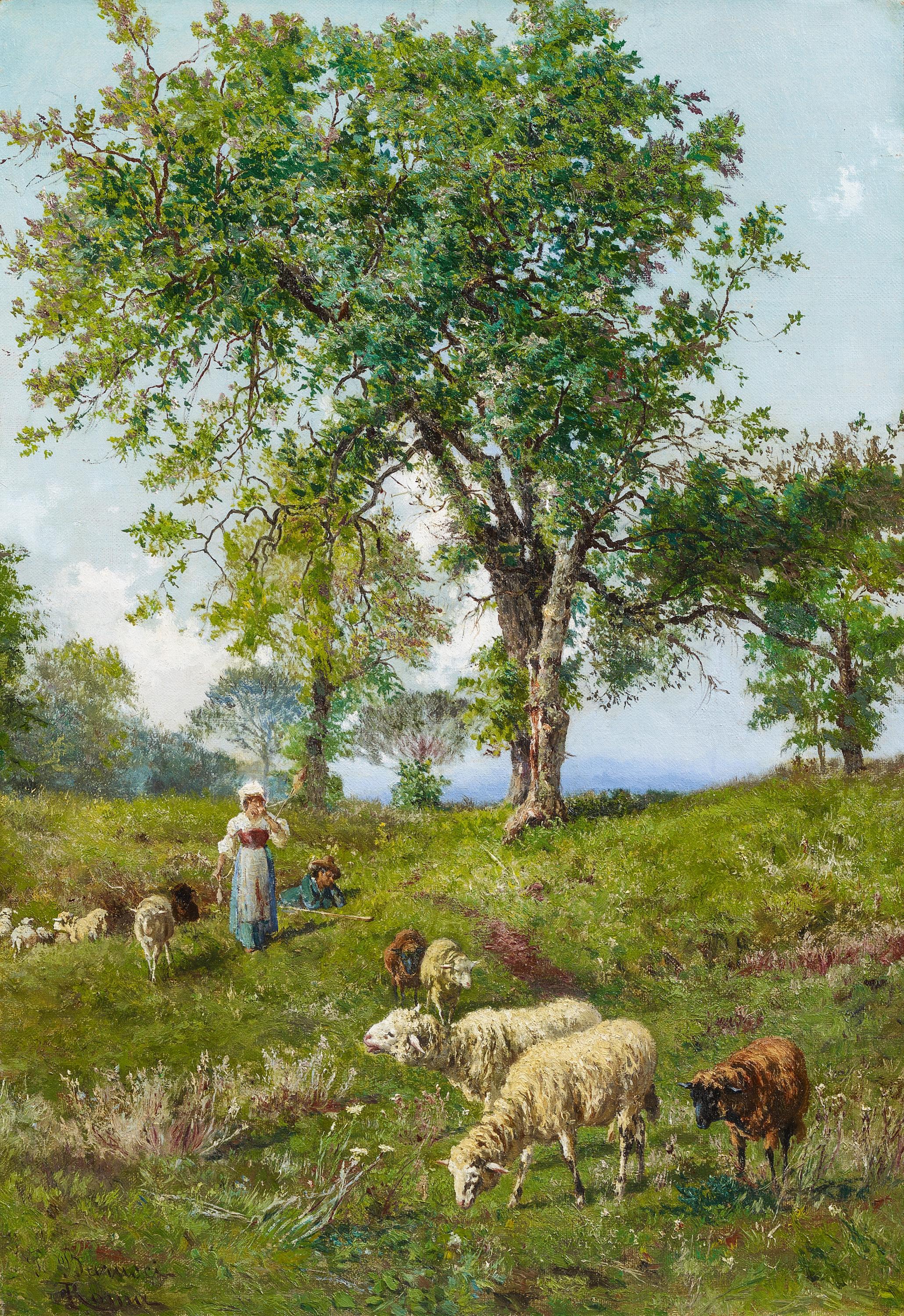 Pietro Barucci - Auf der Schafweide