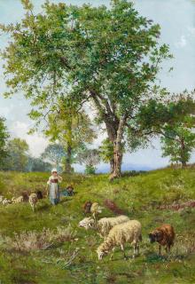 Pietro Barucci - Auf der Schafweide