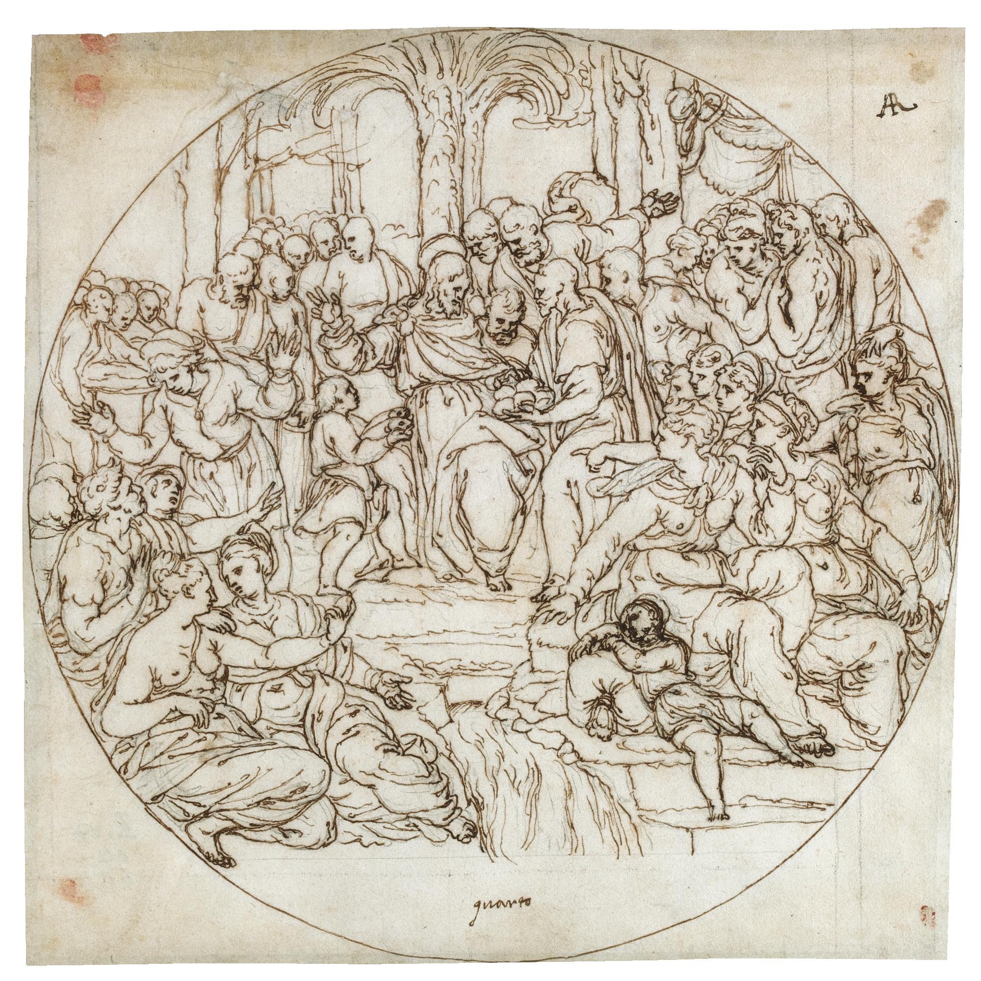 Pietro Buonaccorsi - The Miracle Of The Loaves And Fishes