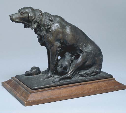 Pietro Canonica - Cagna Con Cuccioli