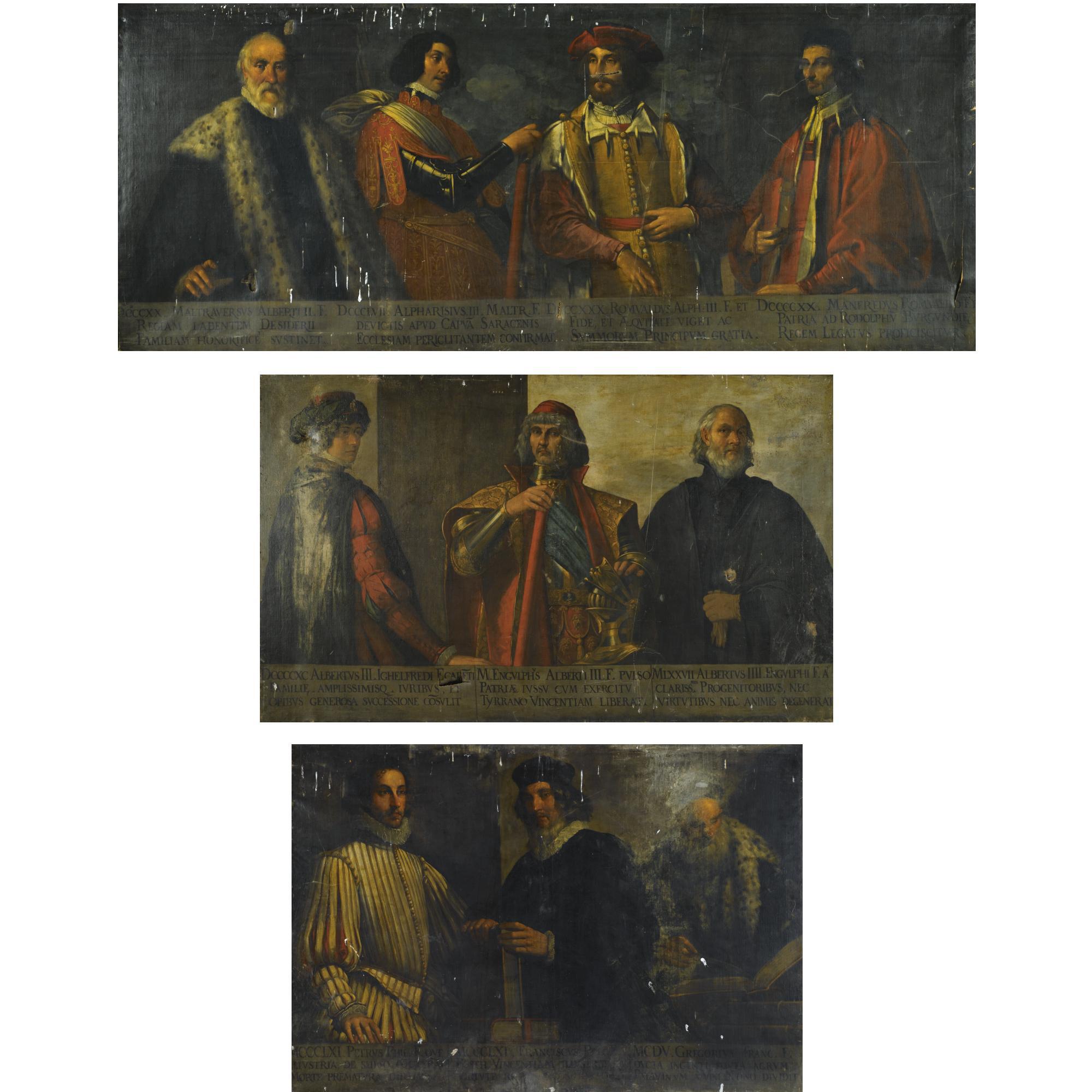 Pietro DaminiCastelfranco - A Series Of Commemorative Portraits