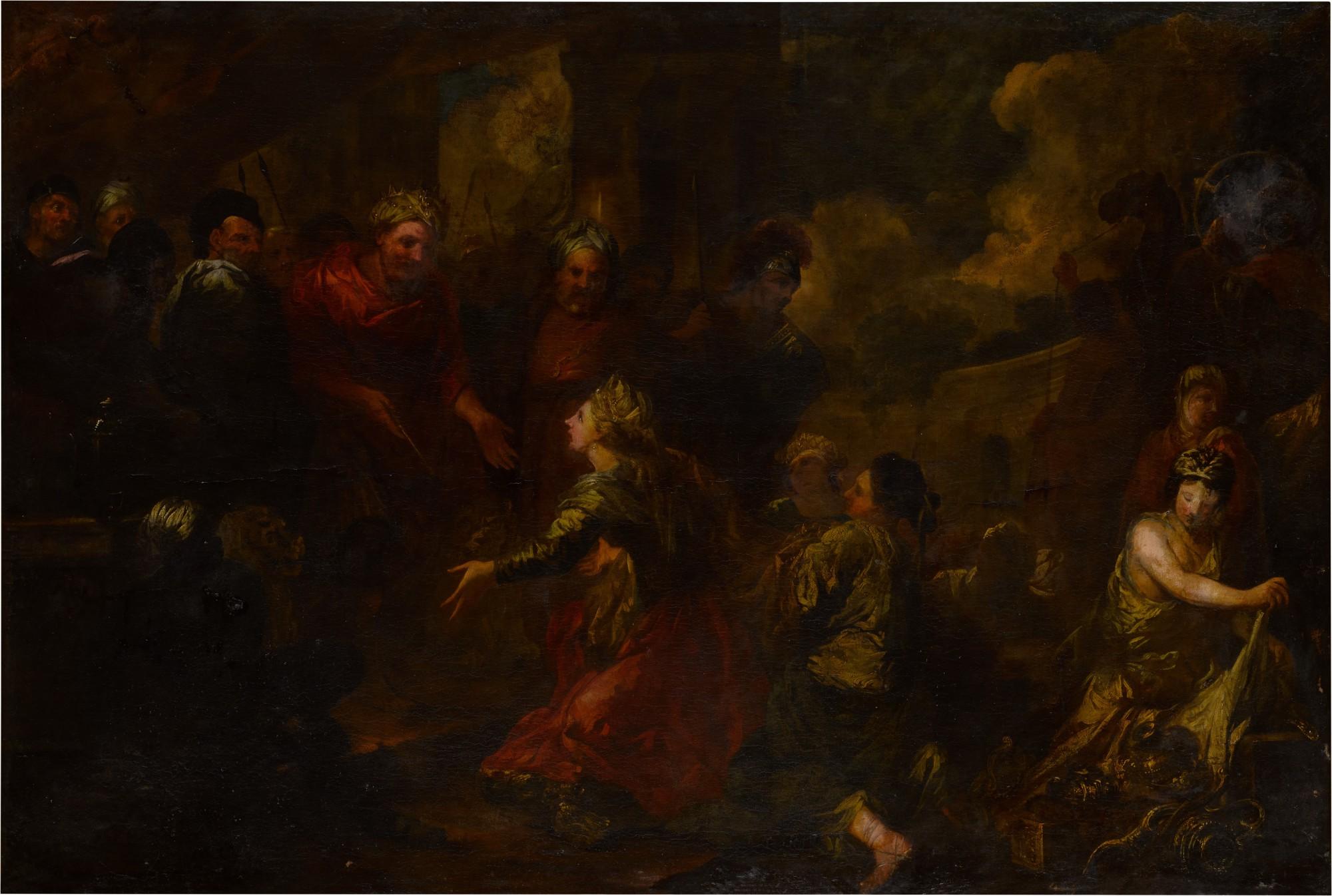 Pietro Dandini - The Queen of Sheba presenting King Solomon with gifts