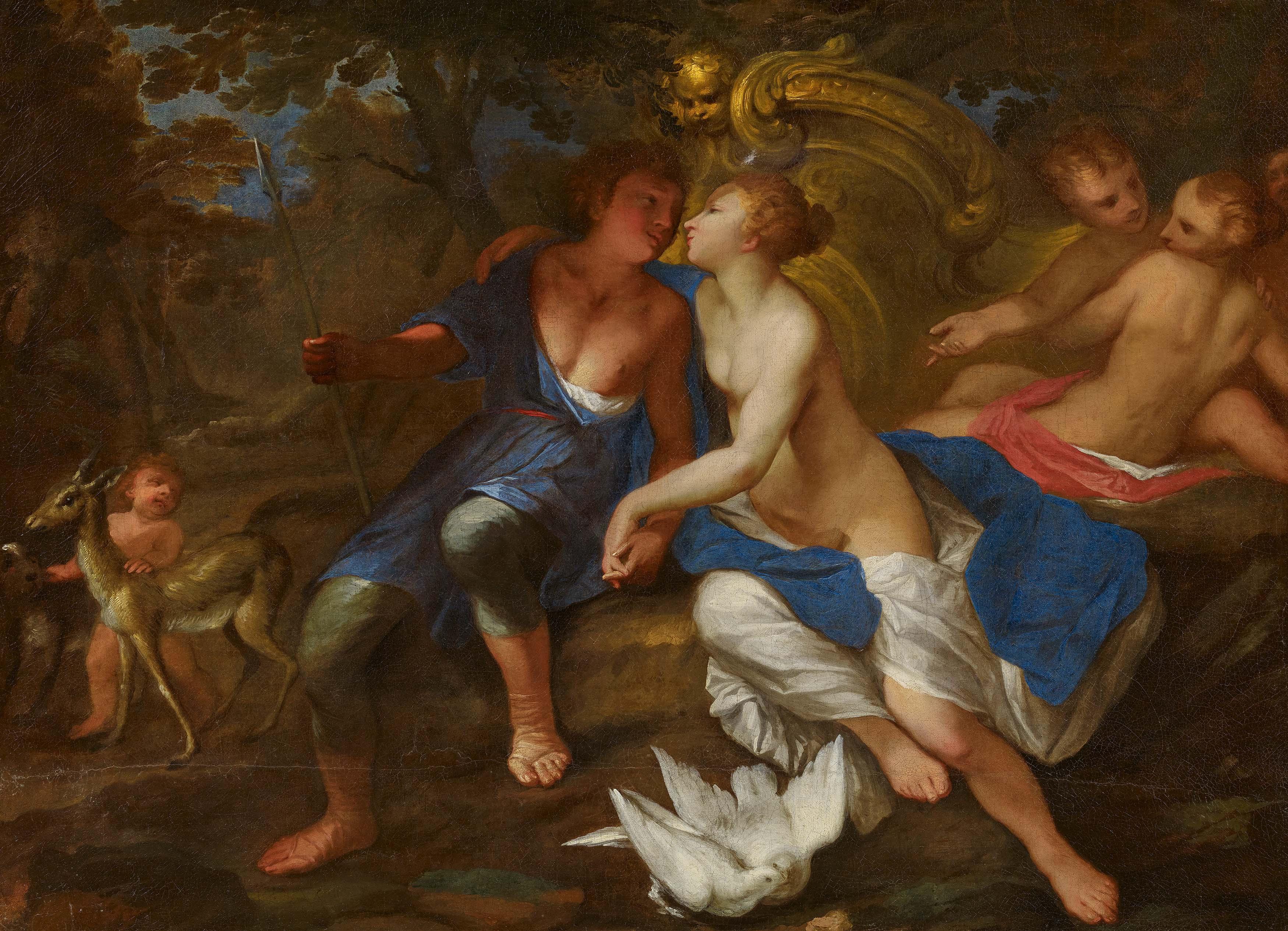 Pietro Dandini - Venus und Adonis.