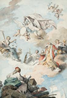 Pietro de Angelis - Allegorische Darstellung