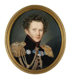 Pietro De Rossi - Portrait Of Count Alexei Fyodorovich Orlov, Later Prince Orlov (1786-1861)