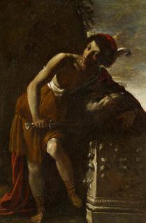 Pietro Della Vecchia - David mit dem Haupt des Goliath.