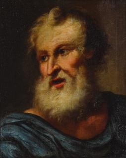 Pietro Della Vecchia - Head of an apostle