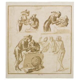 Pietro della Vecchia - Studies Of Astronomers And Other Scholars