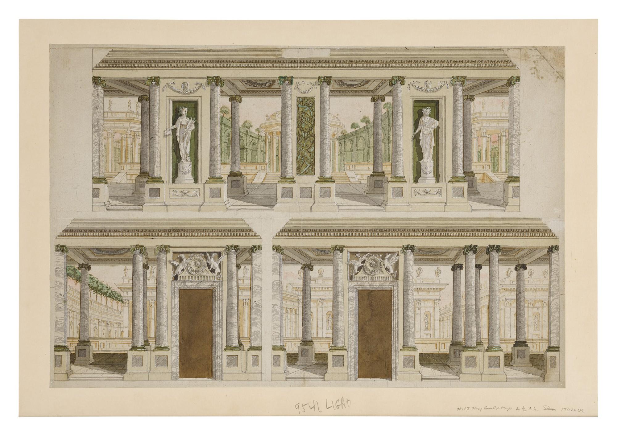 Pietro Di Gottardo Gonzaga - Fantasy Architectural Designs