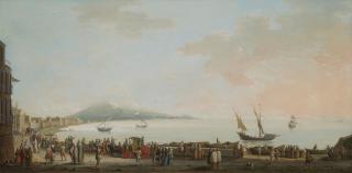 Pietro Fabris - Naples, from Mergellina