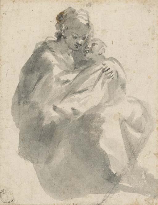 Pietro Faccini - The Madonna and Child
