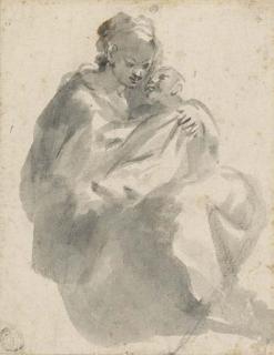 Pietro Faccini - The Madonna and Child