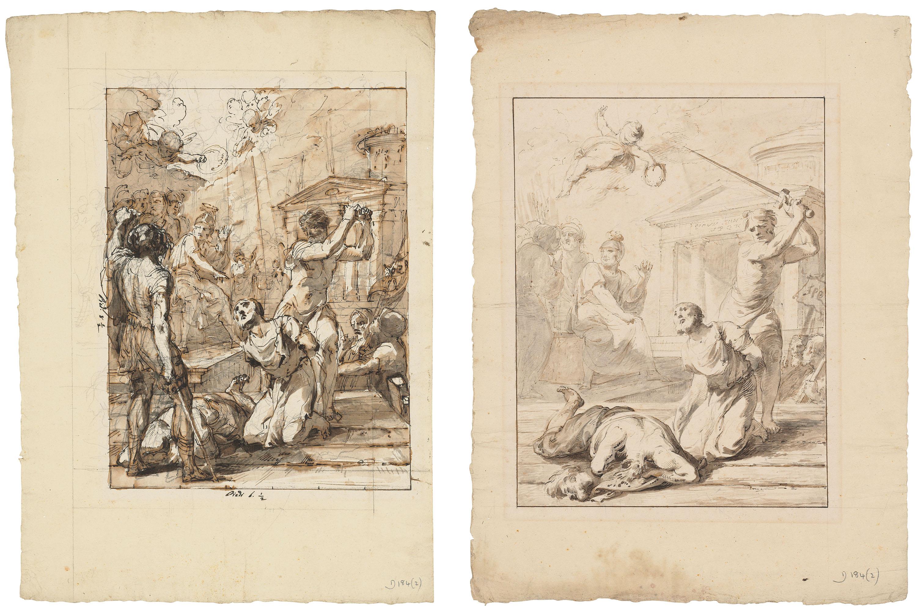 Pietro Fancelli - The Martyrdom of Saints Peter and Paul