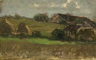 Pietro Fragiacomo - Paese di montagna