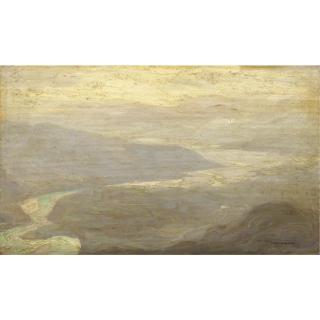 Pietro Fragiacomo - Panorama Sul Fiume