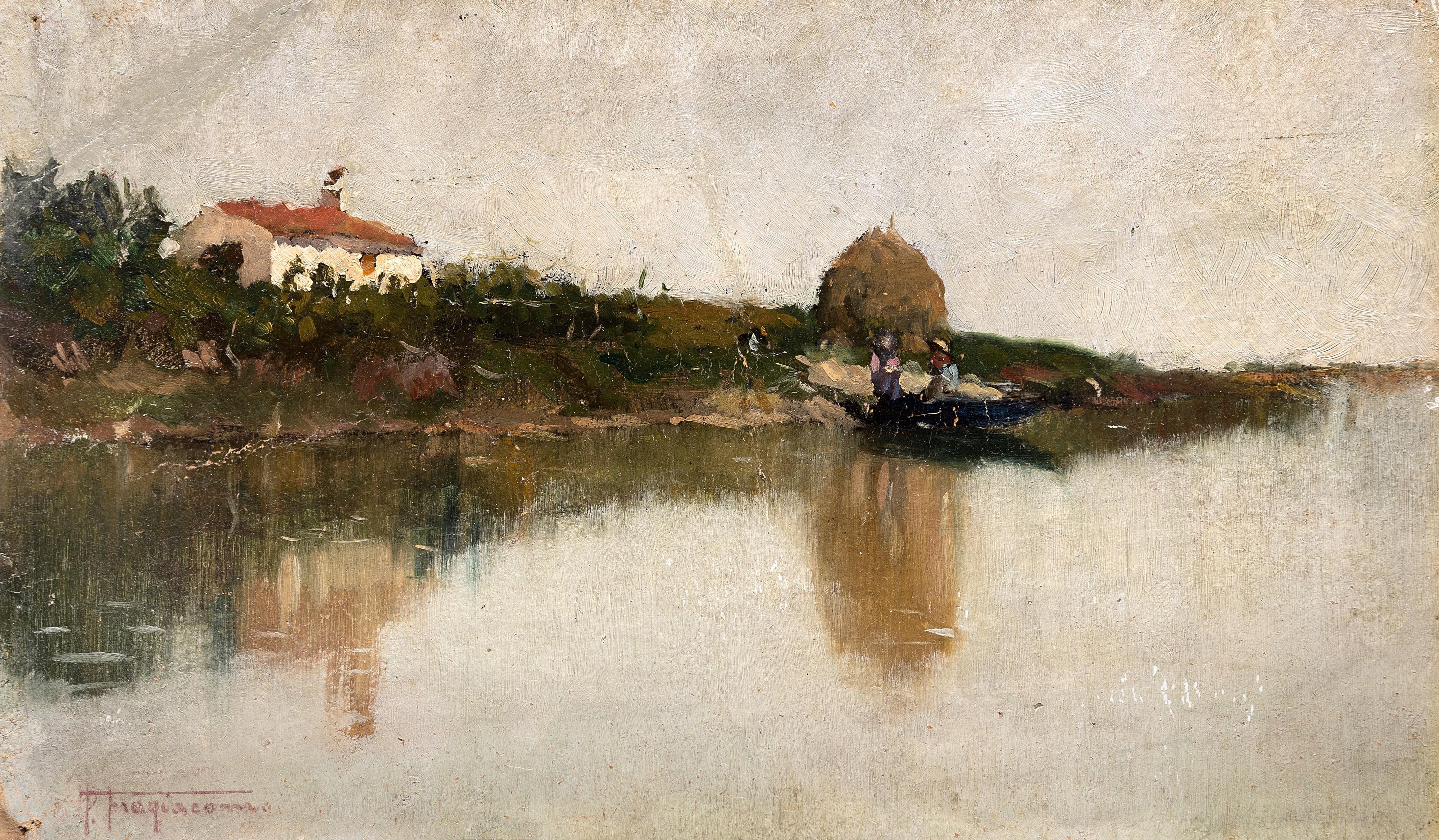 Pietro Fragiacomo - Scorcio lagunare