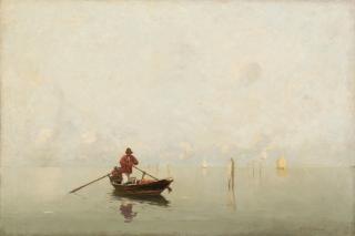 Pietro Fragiacomo - Venezia, calma in laguna