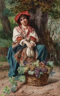 Pietro Gabrini - The grape picker