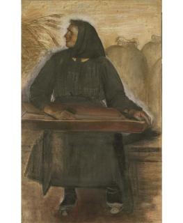 Pietro Gaudenzi - Donna al lavoro