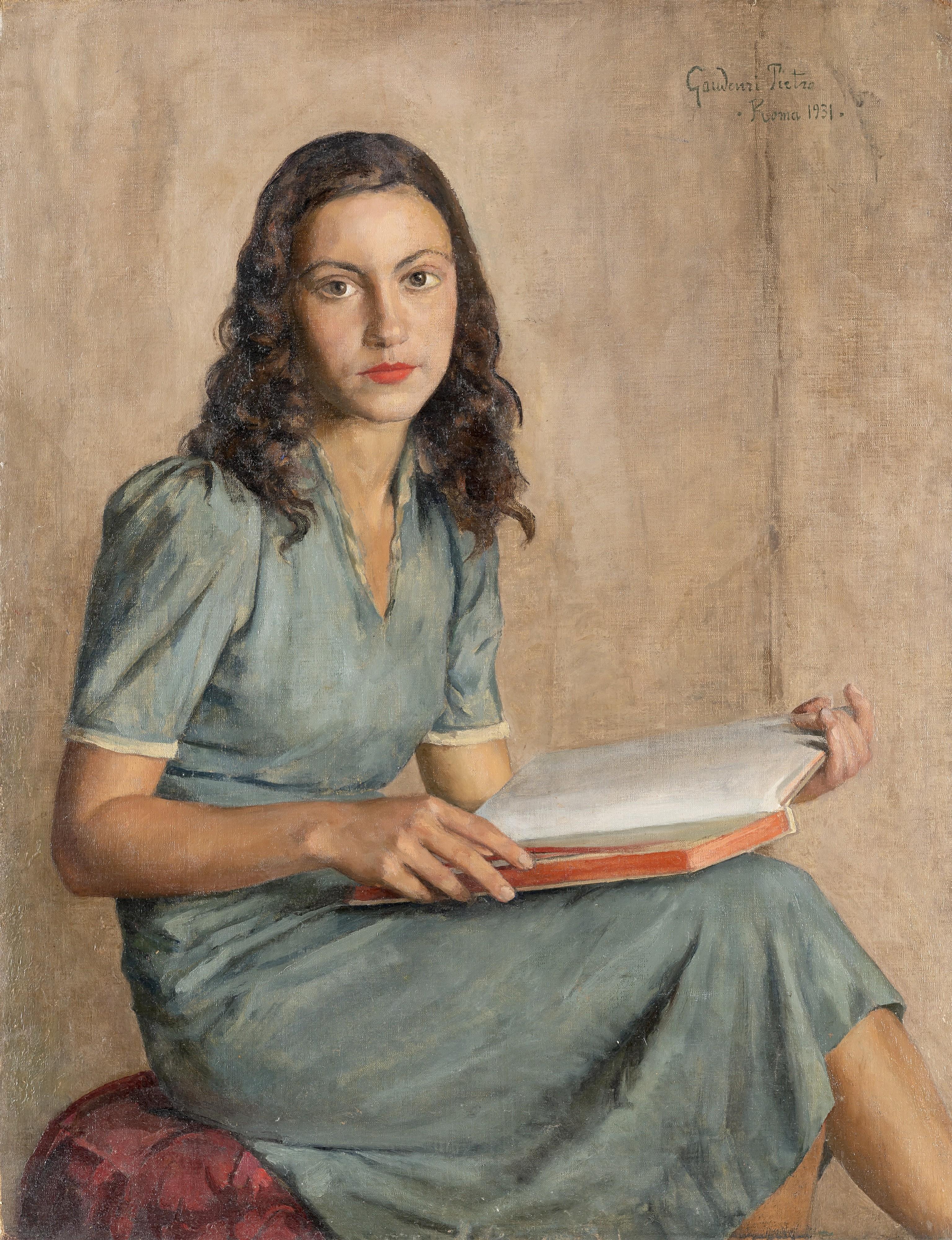 Pietro Gaudenzi - Ritratto di ragazza