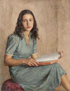 Pietro Gaudenzi - Ritratto di ragazza