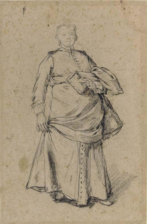 Pietro Longhi - A priest holding his breviary