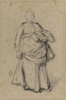 Pietro Longhi - A priest holding his breviary