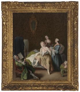 Pietro Longhi - Il risveglio della dama (The waking of the lady)