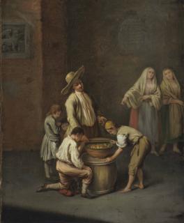 Pietro Longhi - The  fritole  seller