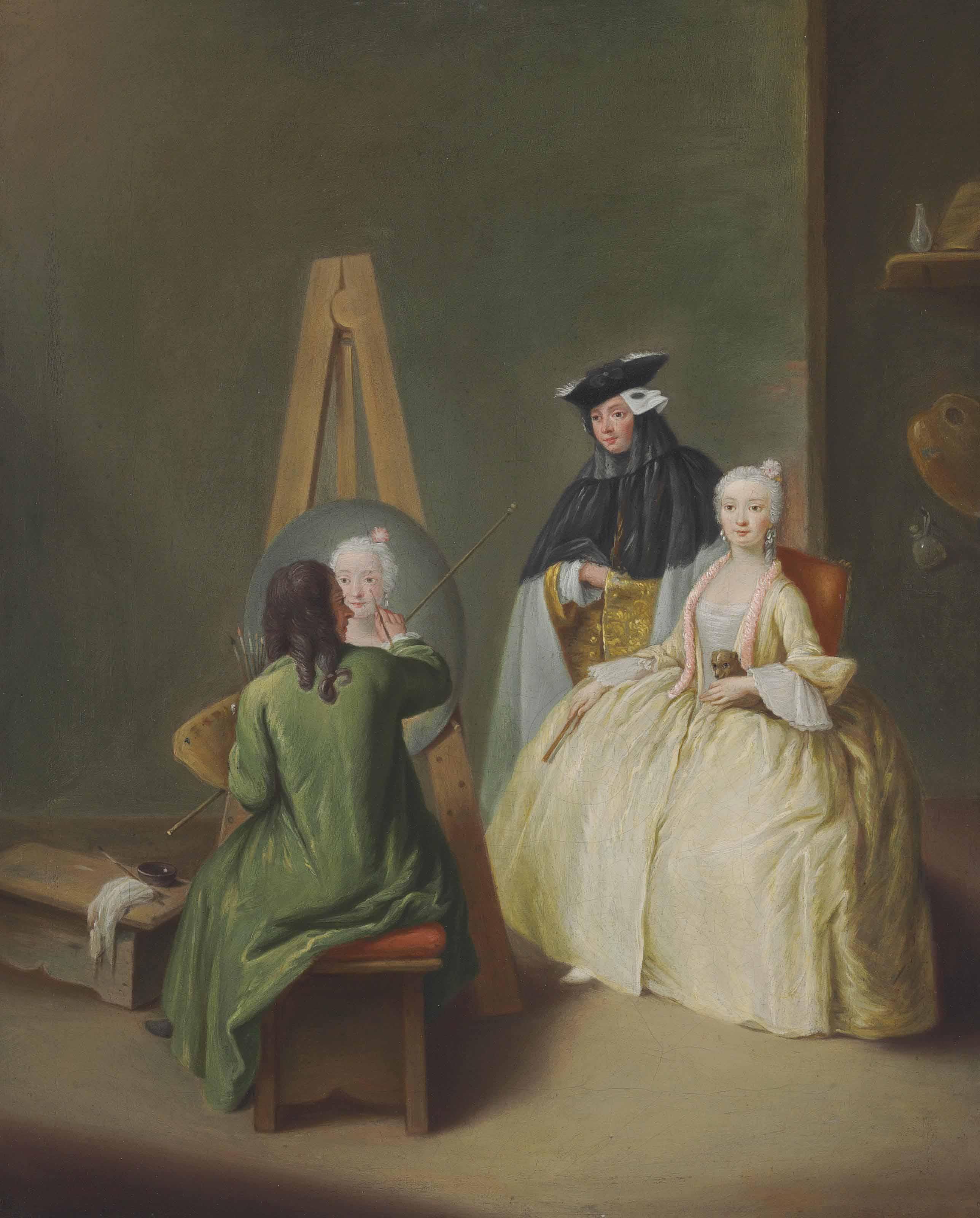 Pietro Longhi - The Painter\'S Studio