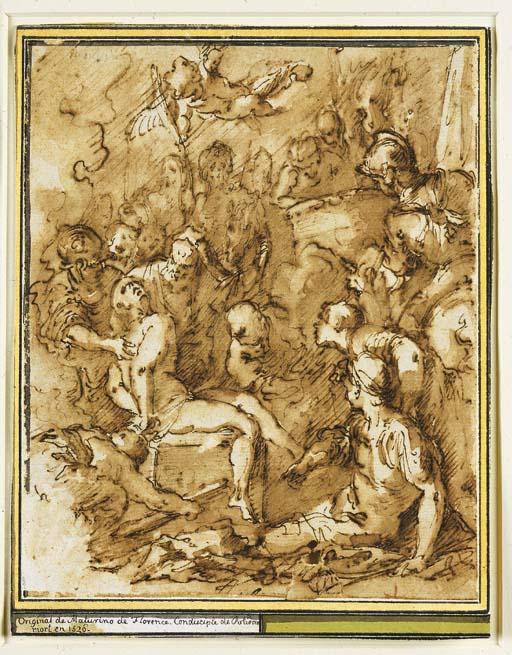 Pietro Novelli - Martirio di San Lorenzo