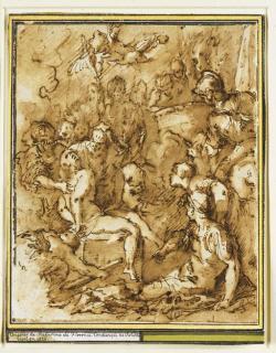 Pietro Novelli - Martirio di San Lorenzo