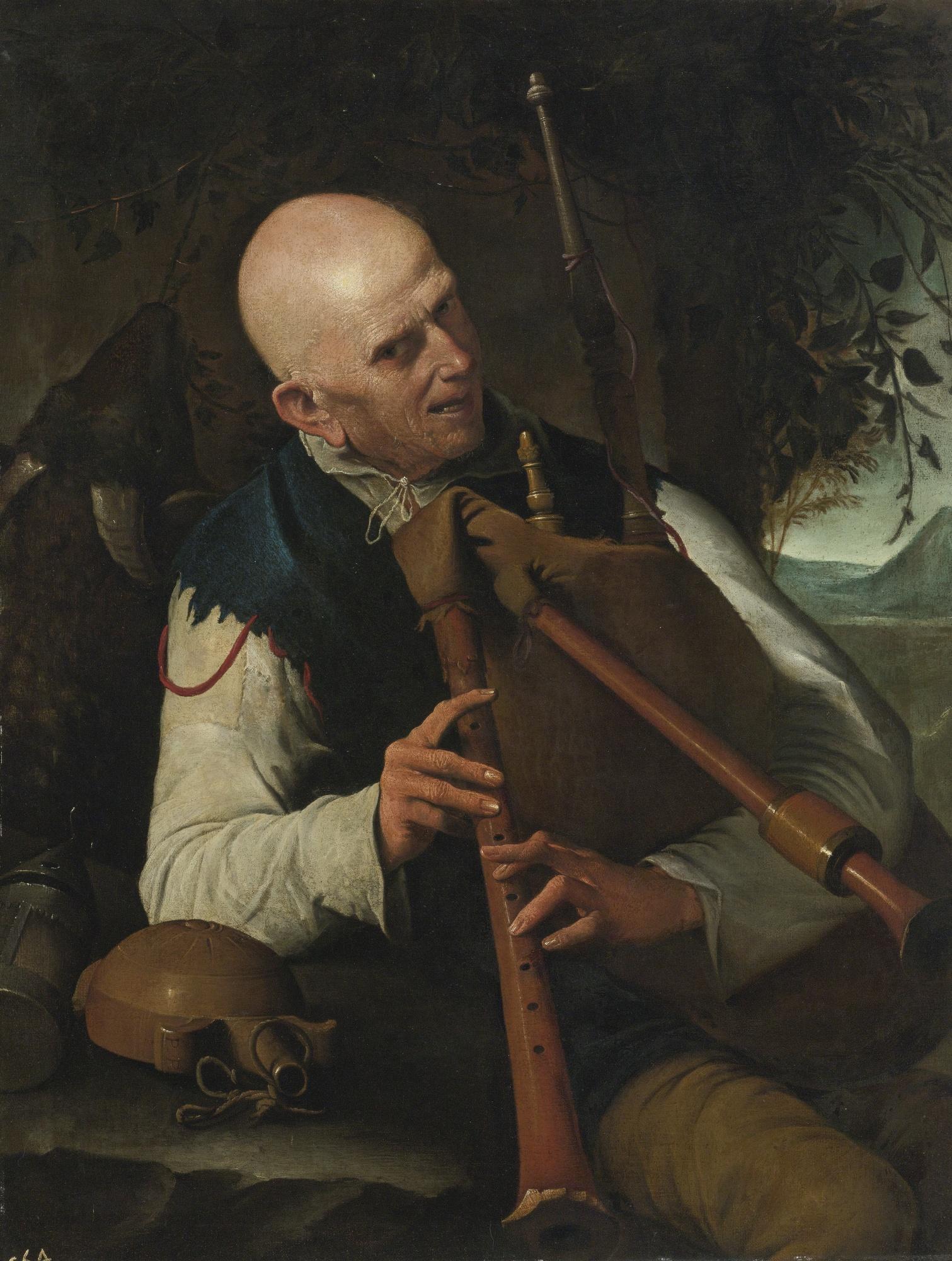 Pietro Paolini - A Bagpiper