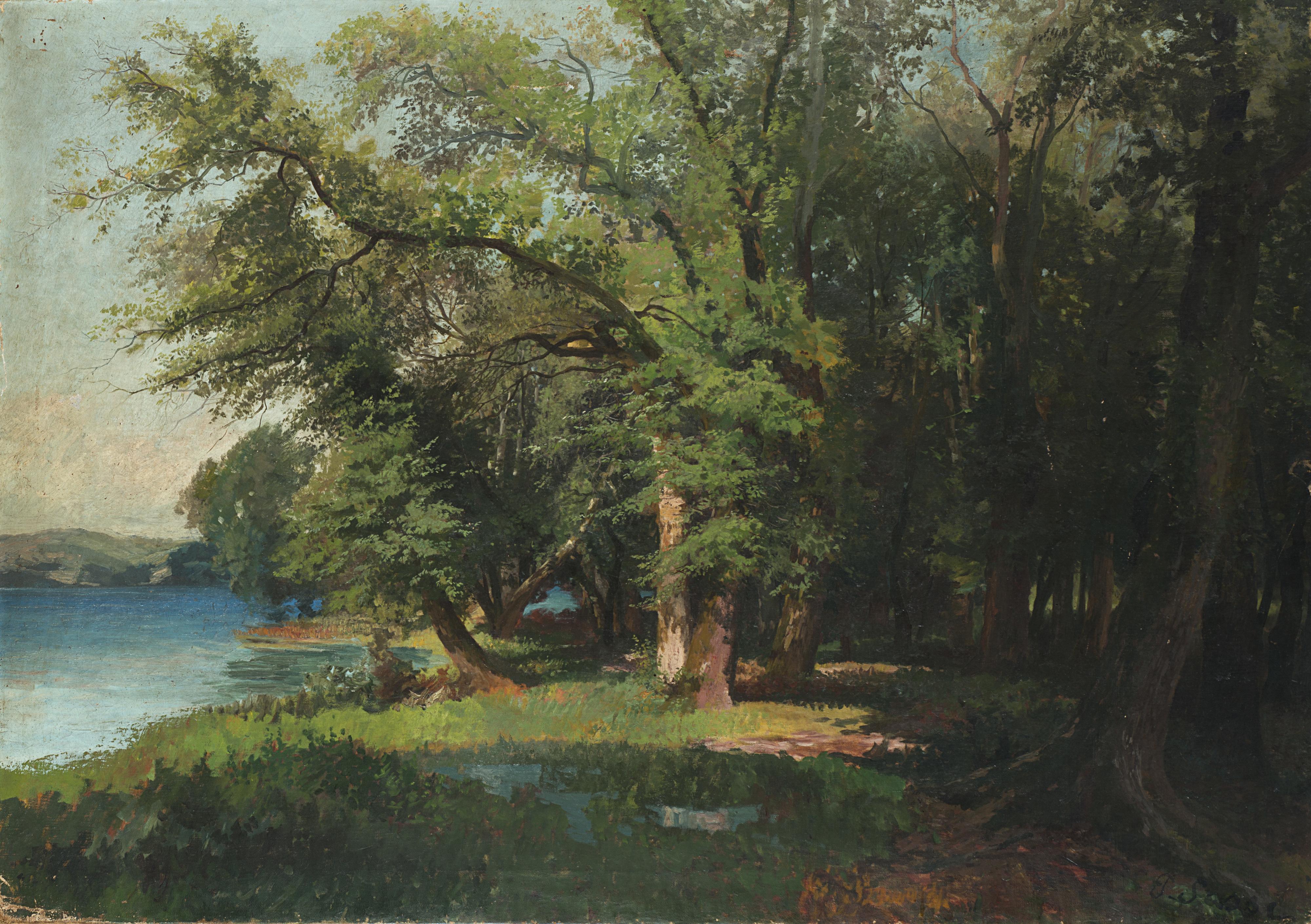 Pietro Sassi - Paesaggio lacustre