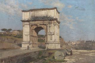 Pietro Sassi - The Arch of Titus, Rome