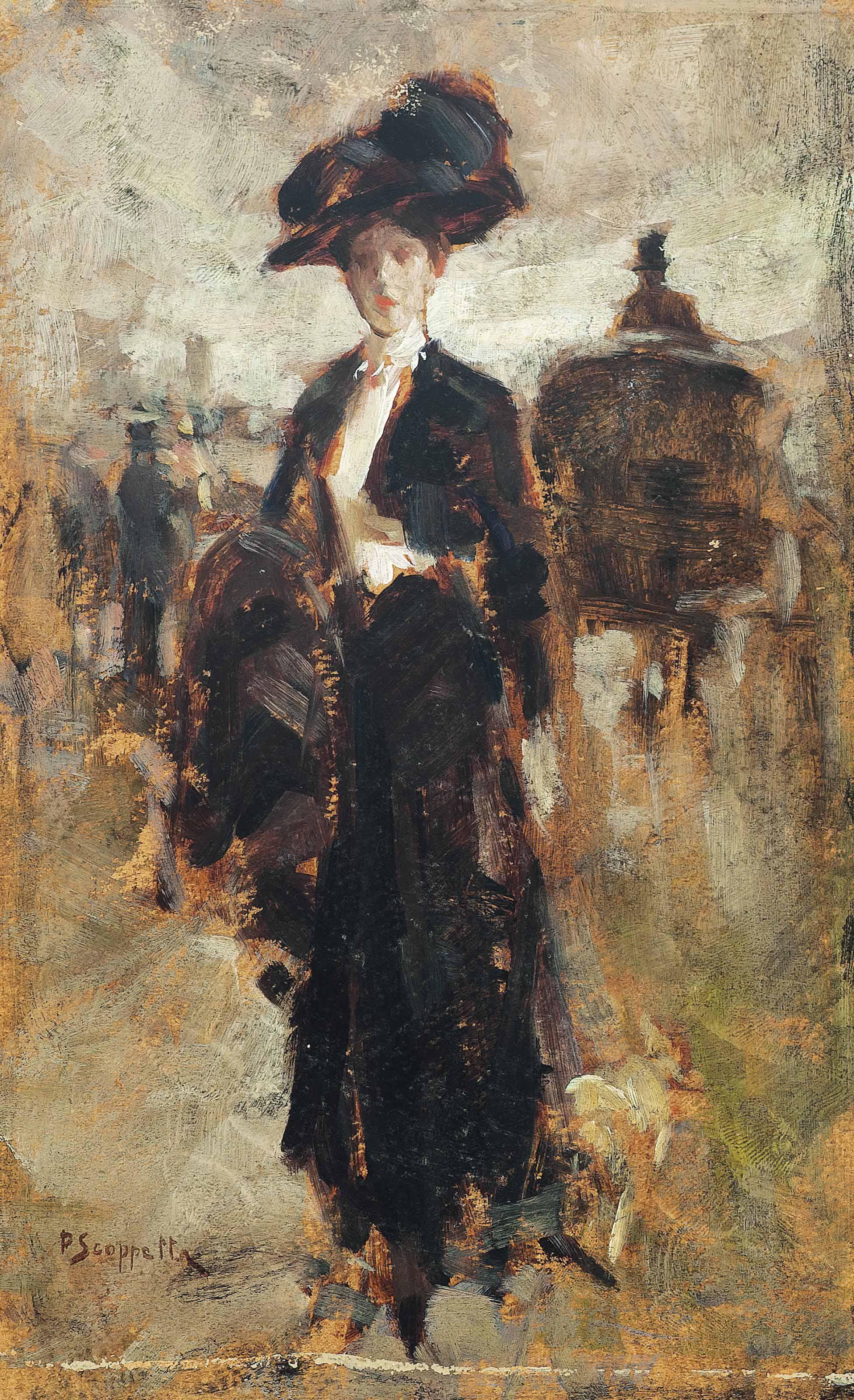 Pietro Scoppetta - An Elegant Lady