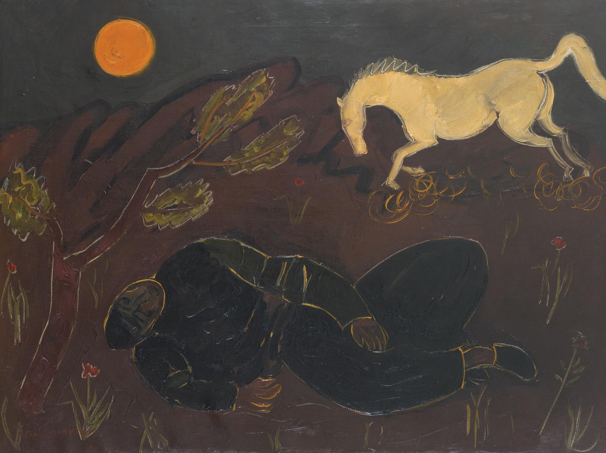 Pinchas Litvinovsky - White Horse