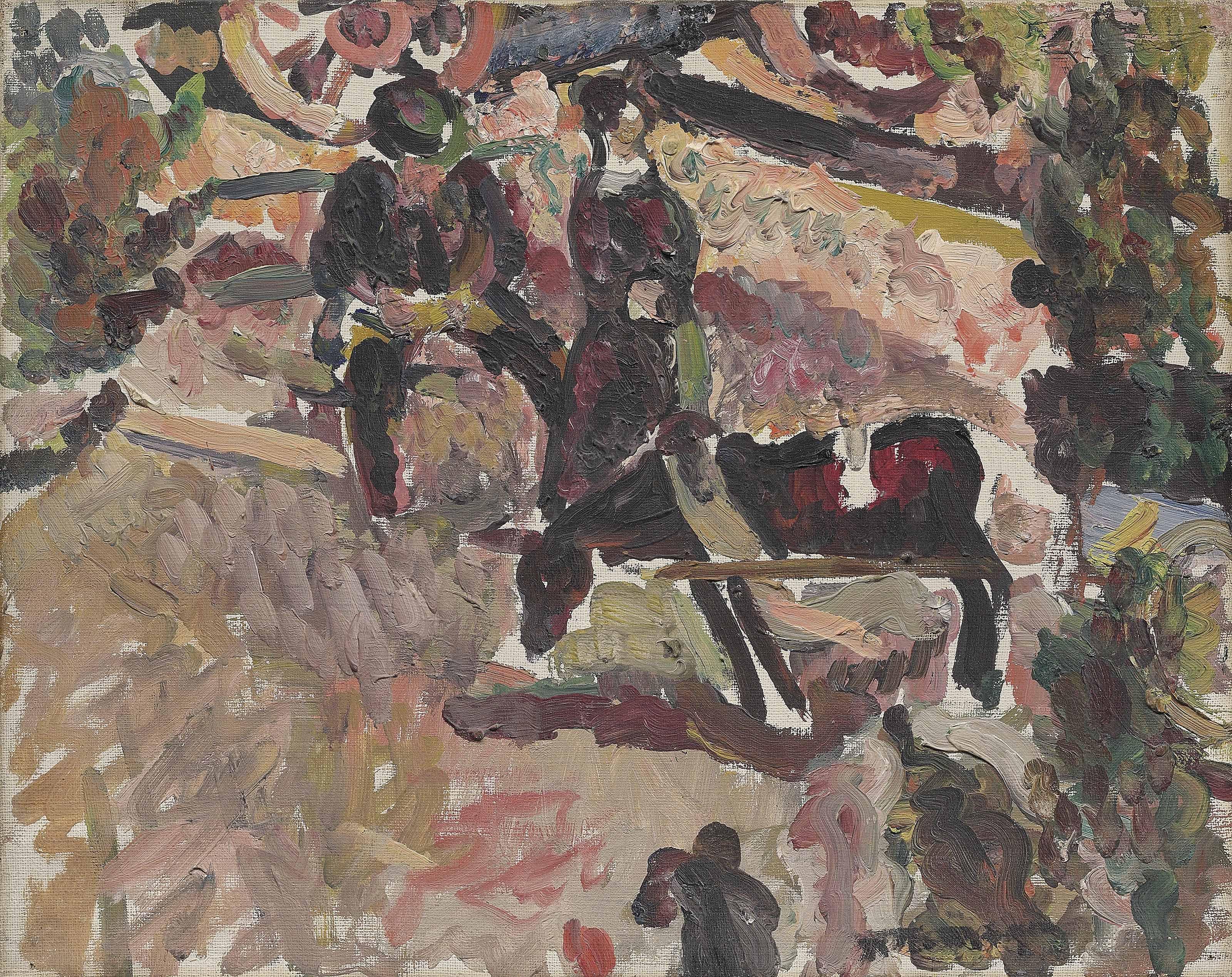 Pinchus Krémègne - Cheval