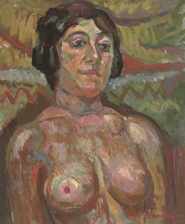 Pinchus Krémégne - Femme nue