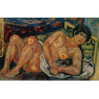 Pinchus Krémègne - Nu Allongé