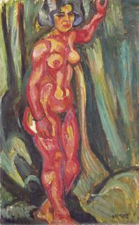 Pinchus Kremegne - Nu debout