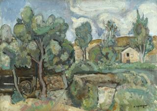 Pinchus Krémègne - Paysage Du Midi