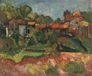 Pinchus Kremegne - Paysage