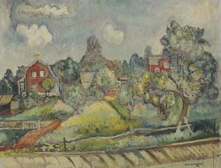 Pinchus Kremegne - Paysage