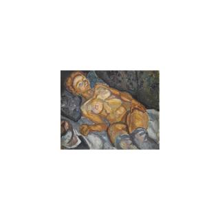 Pinchus Krémègne - Reclining Nude