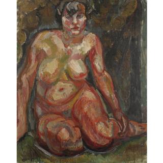 Pinchus Krémègne - Seated Nude