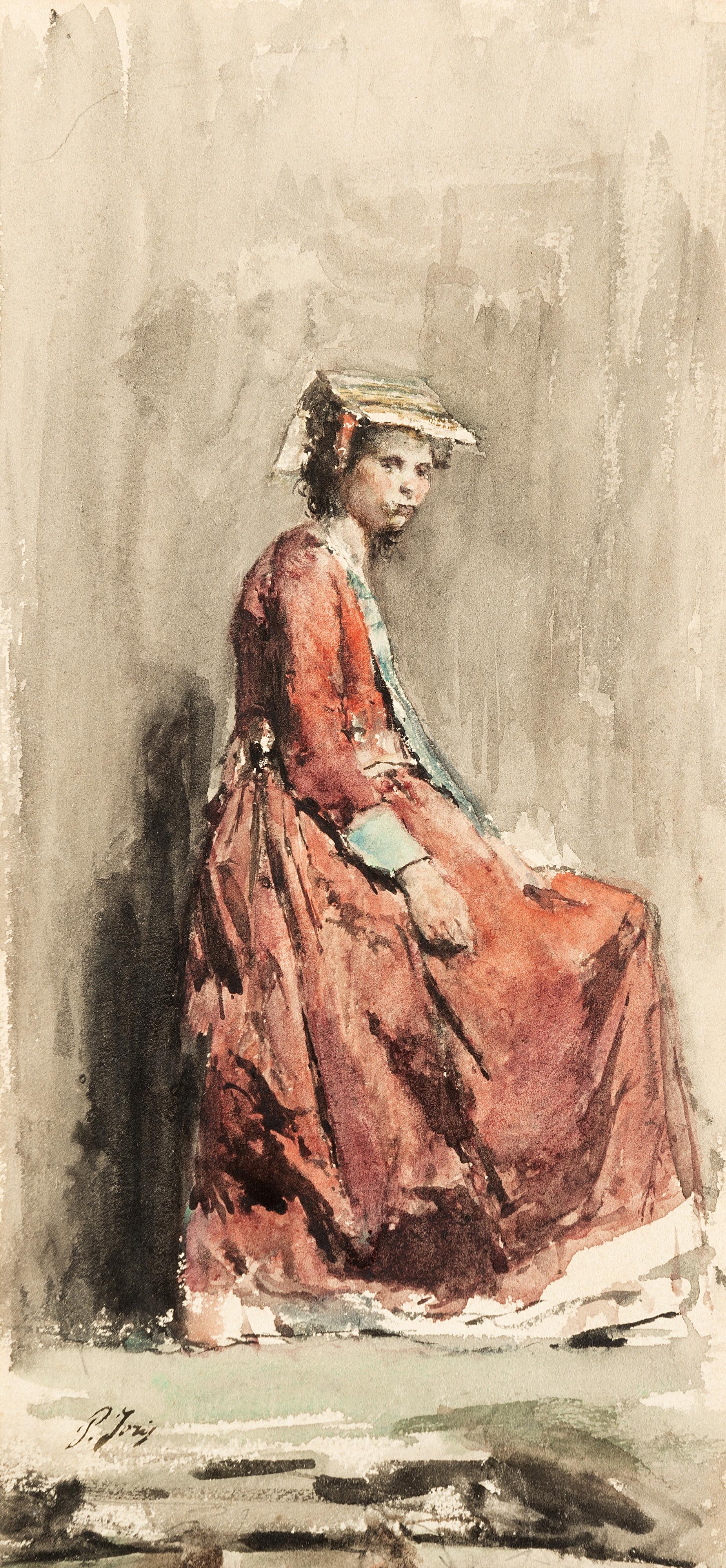 Pio Joris - Figura femminile del centro Italia